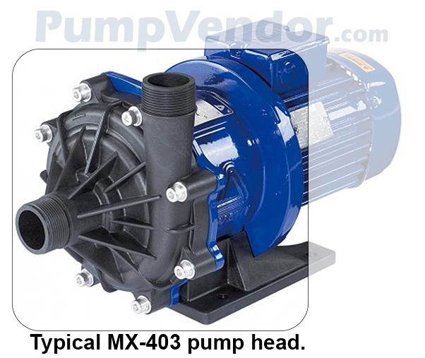 no Motor Iwaki Mx403h Mag-drive Pump End for sale online 